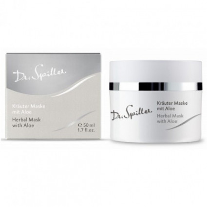 Поросуживающая травяная маска с алоэ Dr. Spiller Herbal Mask with Aloe